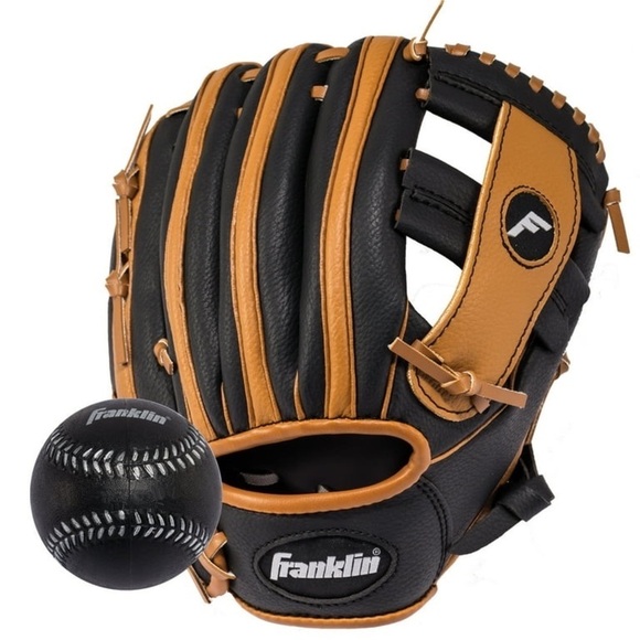 ❤️ 🆕 FRANKLIN Sports 9.5" RTP Series T-Ball Glove, Left Hand Throw - Picture 1 of 5